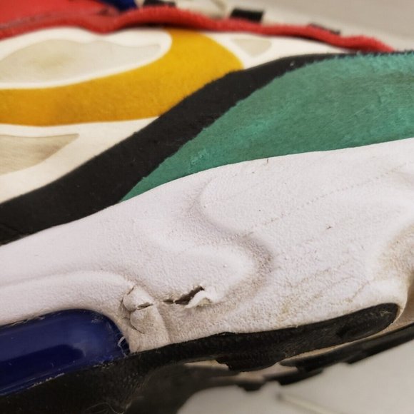 Air 7c react Nike runners 5.5y youth size 5 1/2 shoes used still good shape - Picture 6 of 12